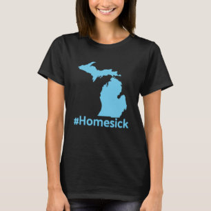Camiseta Homesick para Michigan