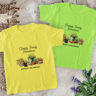 Camiseta Homestead Produza a Vida Fazenda