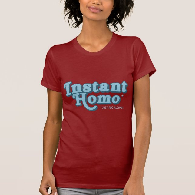 Camiseta Homo Instantâneo (Frente)