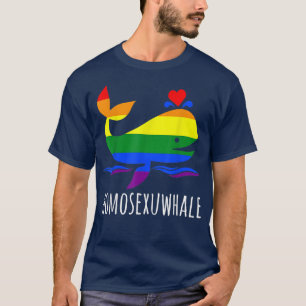 Camiseta Homosewhale Have A Gay Day LGBT Pride Funny