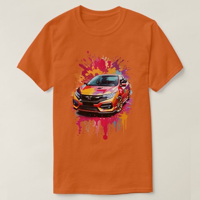Camiseta Honda Civic (Frente do Design)