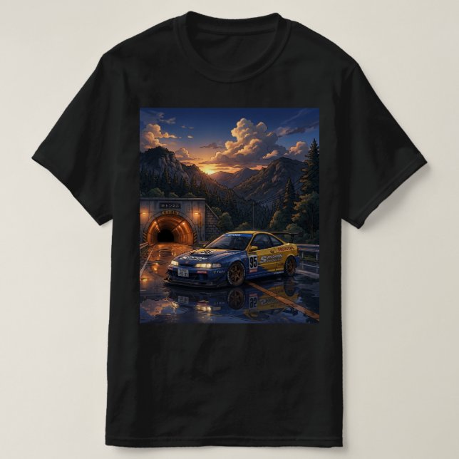 Camiseta Honda Integra Type R JTCC (Frente do Design)
