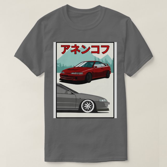 Camiseta Honda Integra Typer (Frente do Design)