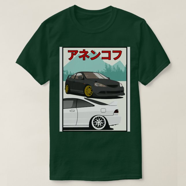 Camiseta Honda Integra TypeR 1 (Frente do Design)