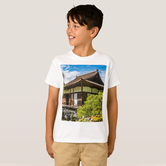 Camiseta Hondo ou salão principal em Ginkaku-Ji, Quioto (Frente Completa)