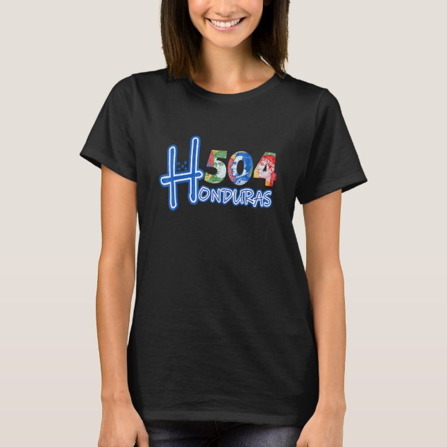 Camiseta Honduras 504 (Frente)