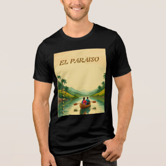 Camiseta  Honduras EL PARAISO Retro poster