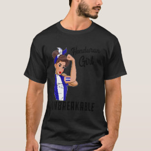 Camiseta Honduras Flag Catracha Dna Hondureñas Tegucigalpa