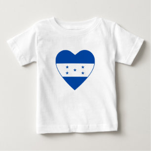 Camiseta Honduras Flag Heart Shirt