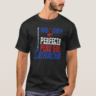Camiseta Honduras Flag No Soy Perfecta Pero Soy Catracha Ho