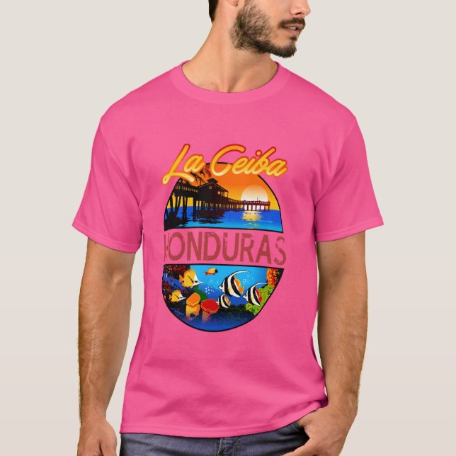 Camiseta Honduras La Ceiba (Frente)