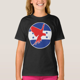 Camiseta Honduras Scarlet Macaw Hondurdurenhan