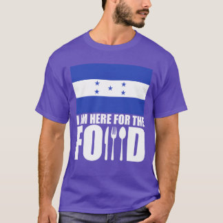 Camiseta Honduras souvenir comida viagem vintage