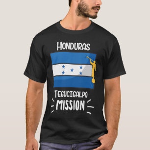 Camiseta Honduras Tegucigalpa Mórmon LDS Missão Missionário
