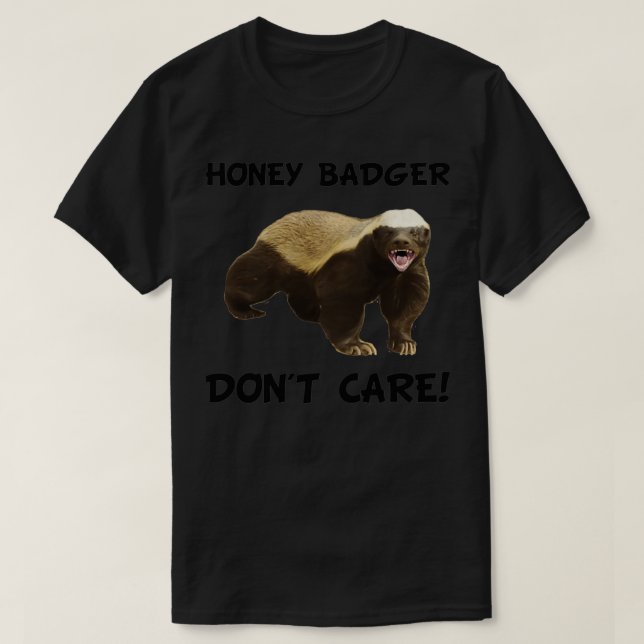 Camiseta Honey Badger Donampx27t Care 2 (Frente do Design)