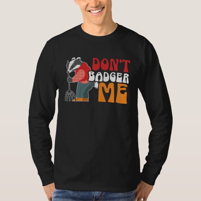 Camiseta Honey Badger  Wildlife Animal Ratel (Frente)