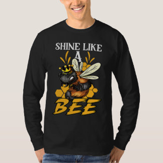 Camiseta Honey Bee Beekeeping Beekeeper Honeybee Apiary Api