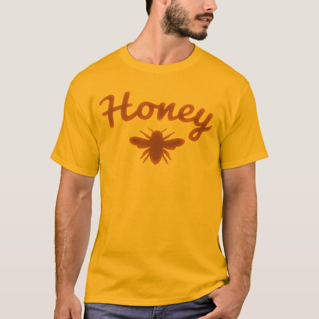 Camiseta Honey Bee Script – Doce como Abelha (Frente)
