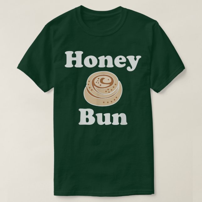 Camiseta Honey Bun Cinnamon Roll Cute Funny T shirt  (Frente do Design)