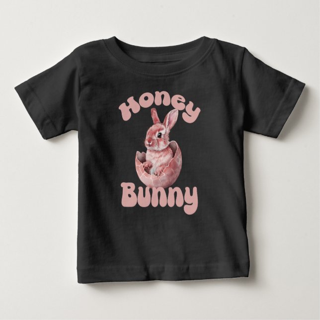 Camiseta Honey Bunny, Kids Easter Bunny (Frente)