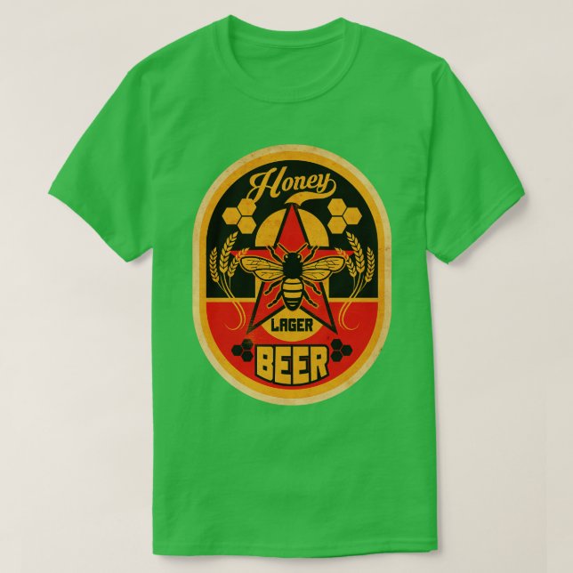 Camiseta Honey Lager Beer (Frente do Design)