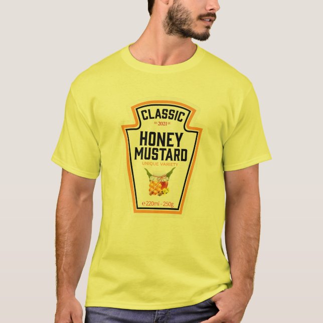Camiseta Honey Mustard Costume Matching Couples Groups Cond (Frente)