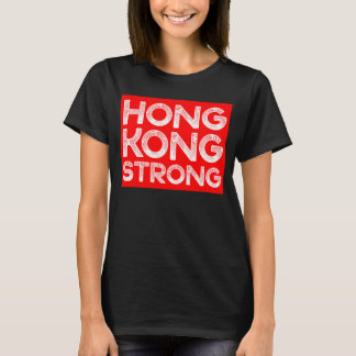 Camiseta Hong Kong apoia fortemente o protesto HK Free Hong
