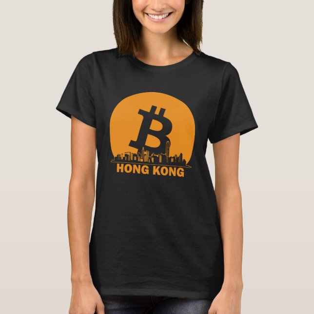 Camiseta Hong Kong Bitcoin Maximalist  Bitcoin Hong Kong Sk (Frente)