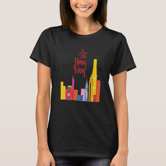 CAMISETA HONG KONG FLAG CITIES FORTE SETE (Frente)