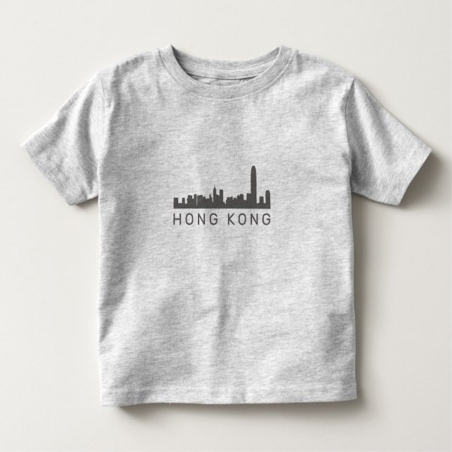 Camiseta Hong Kong Gift HK Skyline Gpresente (Frente)