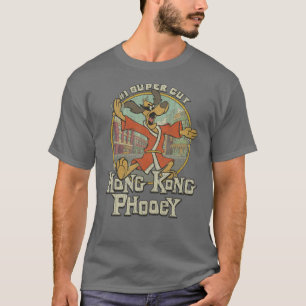 Camiseta Hong Kong Phooey menino vintage 1974