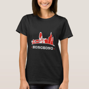 Camiseta Hongkong City Tourist Destination Souvenir