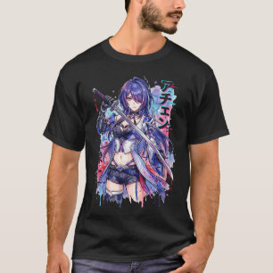 Camiseta Honkai Star Rail Acheron Galáxia Ranger Misteriosa