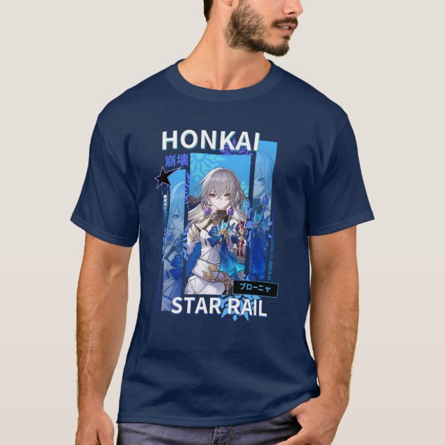Camiseta Honkai Star Rail Bronya (Frente)