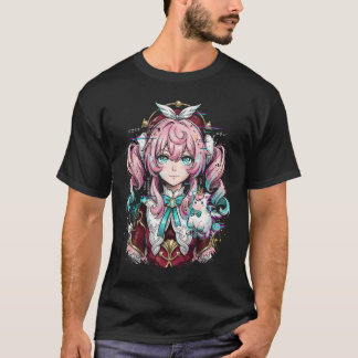 Camiseta Honkai Star Rail Hyacine Vento Lembrança Curador L
