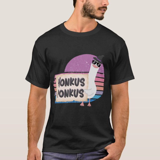 Camiseta Honkus Ponkus Funny Goose (Frente)