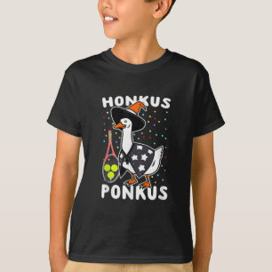 Camiseta Honkus Ponkus Funny Goose Halloween Tênis