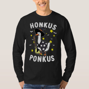Camiseta Honkus Ponkus Goose Meme Halloween Testemunha H