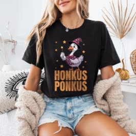 Camiseta Honkus Ponkus Spooky Bobo Goose Dia de as Bruxas e