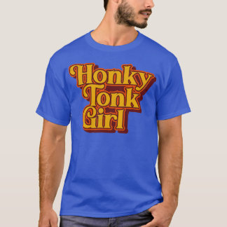 Camiseta Honky Tonk Girl Retro Classic Design