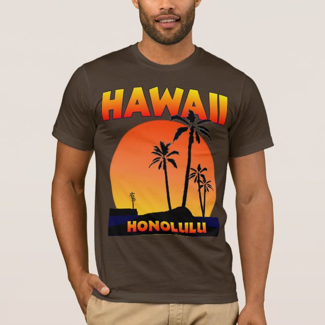 Camiseta Honolulu Havaí (Frente)