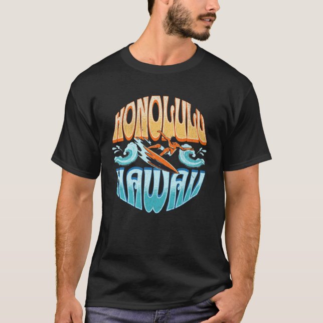 Camiseta Honolulu Hawaii 3 (Frente)