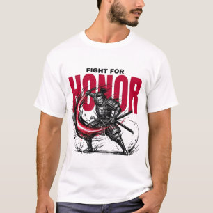 Camiseta HONOR Samurai   Streetwea do Guerreiro Ja