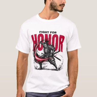 Camiseta HONOR Samurai | Streetwea do Guerreiro Ja