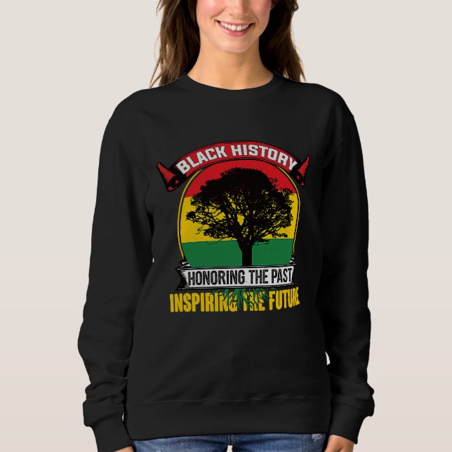 Camiseta Honoring The Past Inspiring The Future Black Histo (Frente)