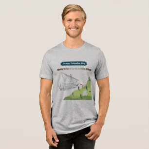 Camiseta Honra a Columbus cinza atlético