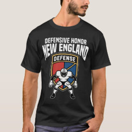CAMISETA HONRA DEFENSIVA DA NOVA INGLATERRA - FUTEBOL DA NO