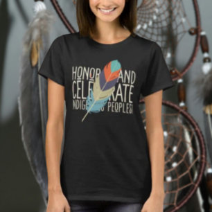 Camiseta Honra E Celebração Dos Povos Indígenas