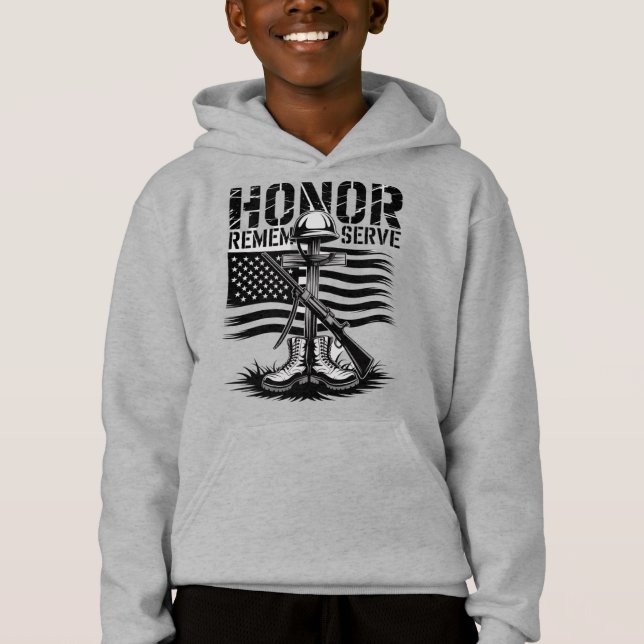 Camiseta Honra Lembre-se do Servidor (Frente)