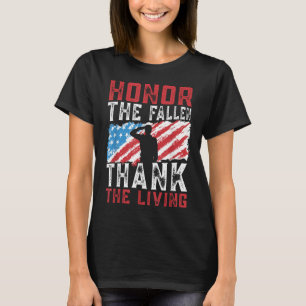 Camiseta Honra O Obrigado Fallen O Veterano Vivo
